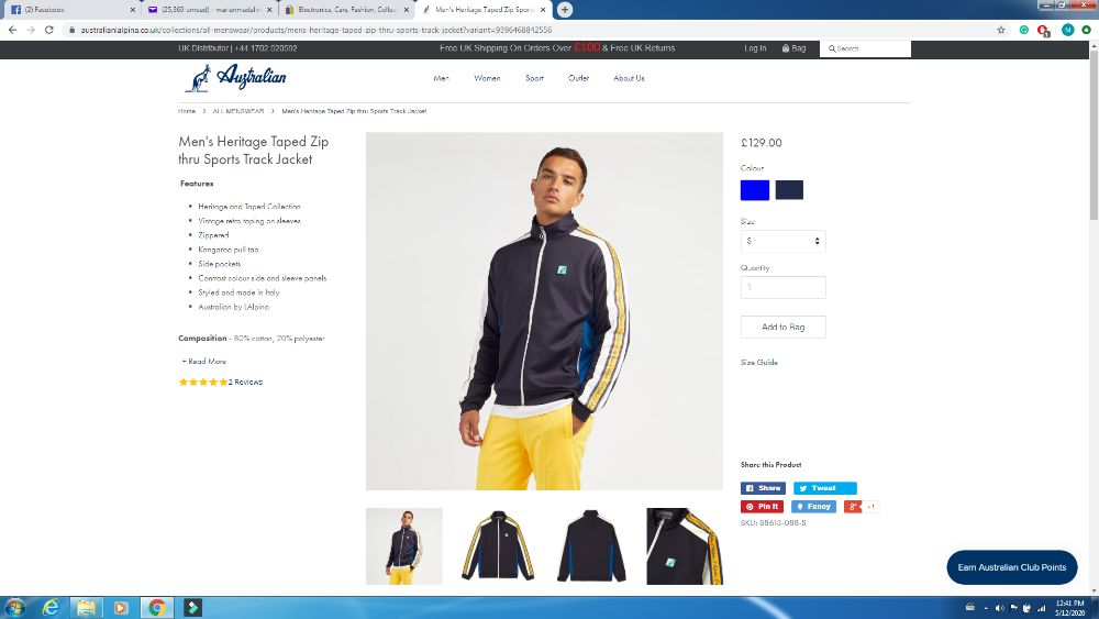 Australian L'alpina Milano : bluze ,treninguri, geci