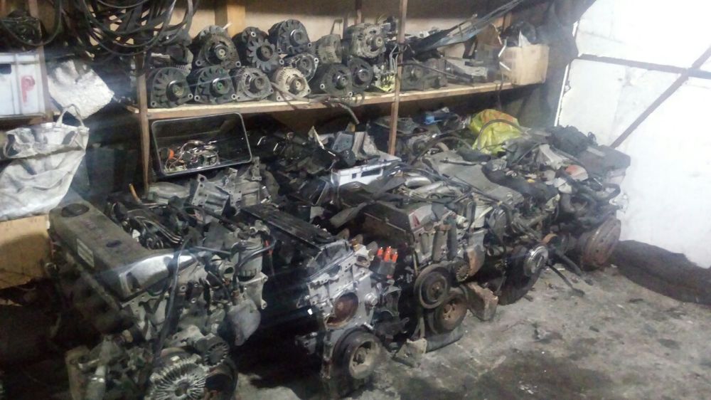 Двигатель мерседес.