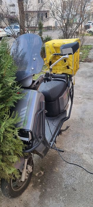 Skuter holati zo'r bitta zayrad bilan 70 km yuradi