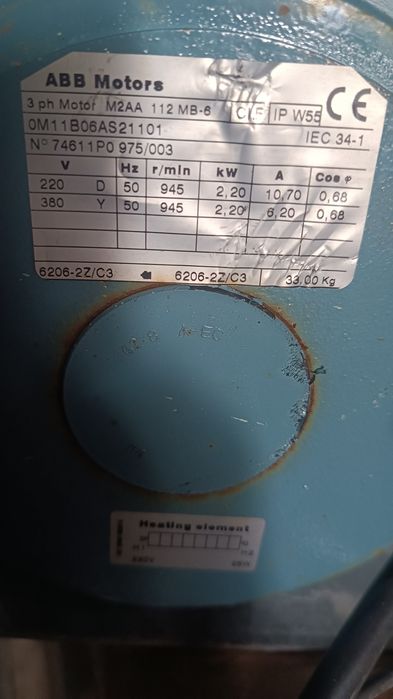 Продам электродвигатель ABB 2.2 kw