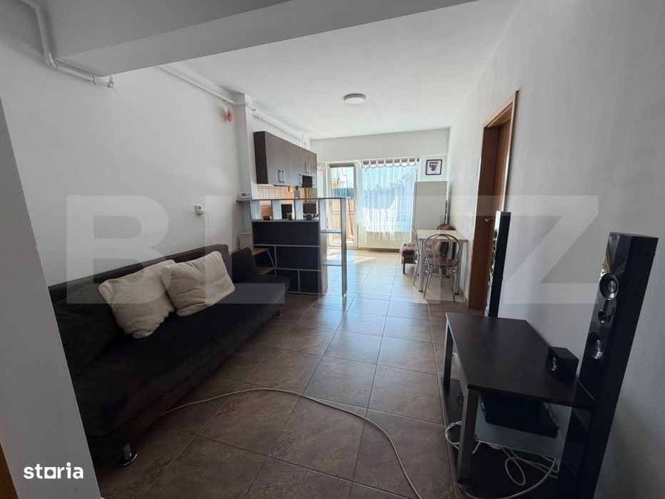 Apartament 2 camere, 38 mp, priveliste frumoasa, zona Edgar Quinet!