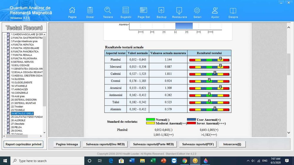 Diagnosticare cu biorezonanta Constanta si Buc. Sunati. Nu mesaj