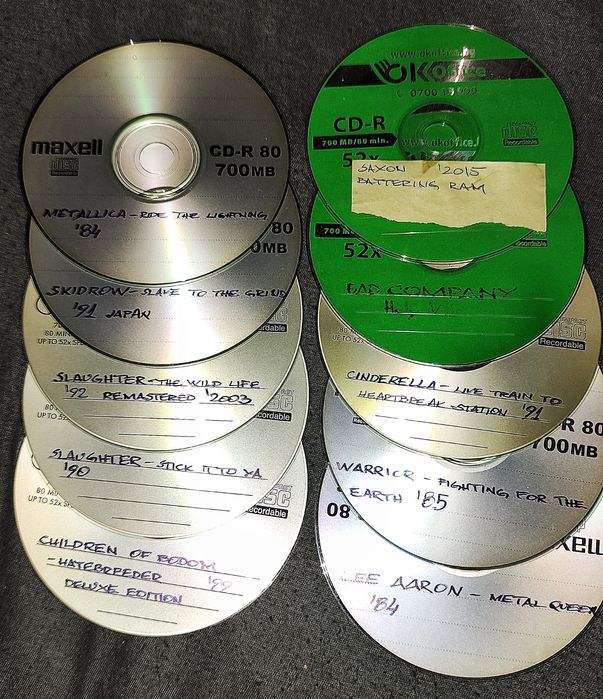 CD-R дискове с метъл !