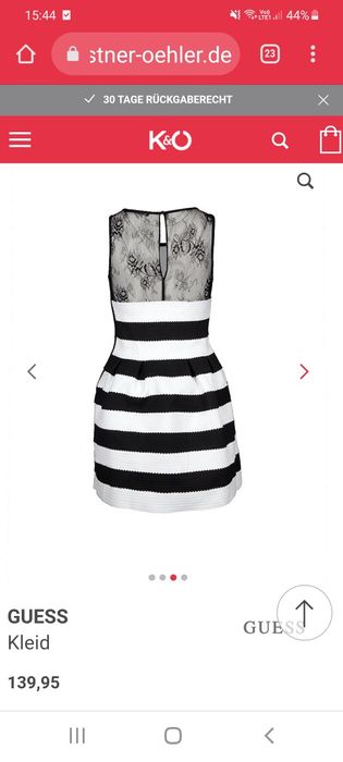 Guess бандажна рокля размер S