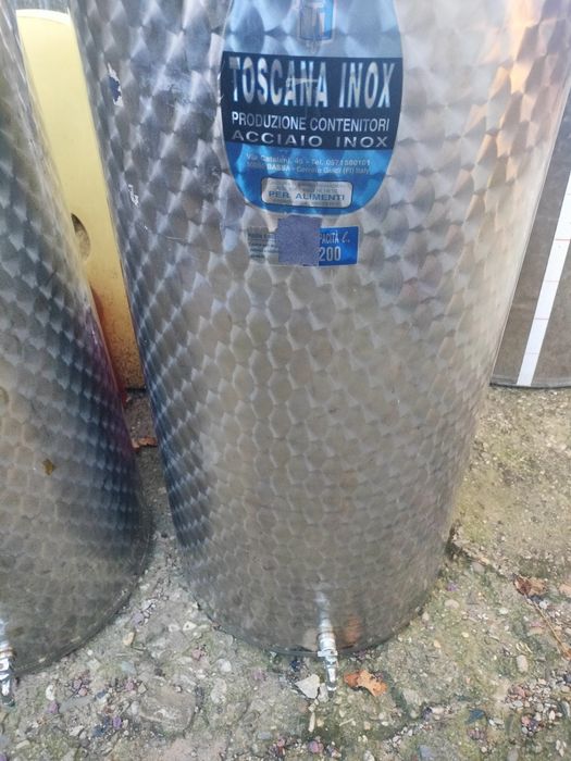 Butoi inox capac flotant
