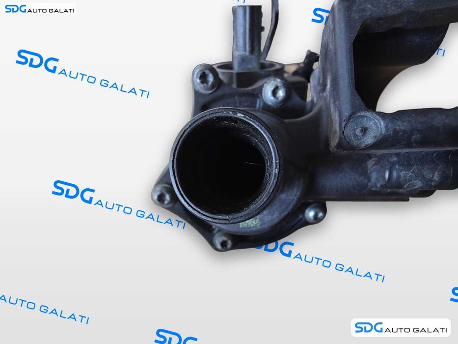 Corp Carcasa Termostat cu Senzor Temperatura Apa Nissan Qashqai J11 1.5 DCI K9K 2013 - 2021 Cod 110609813R [LN0890]