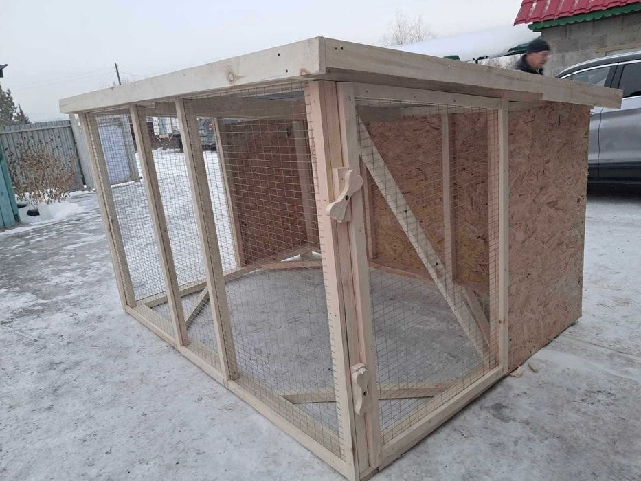 Готовый вольер для собаки