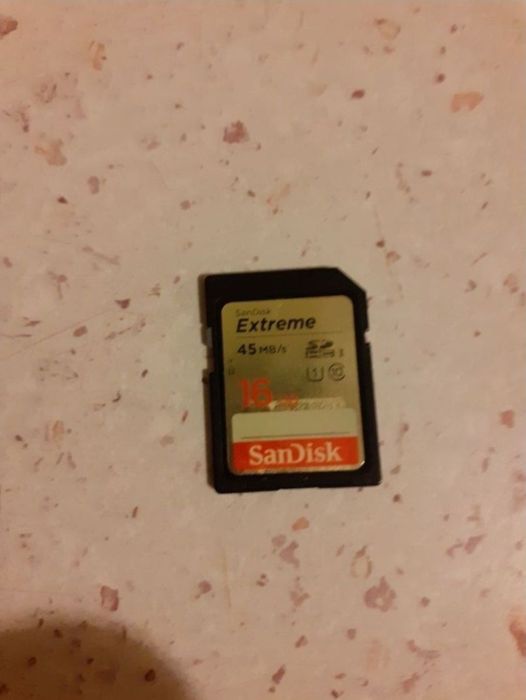 Card memorie SD micro sd 16GB Sandisk Extreme extrem pro