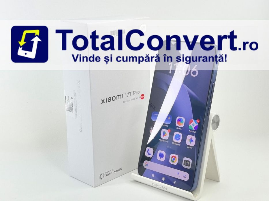 Xiaomi 17T Pro 512GB Deep Blue 12GB Dual, Garantie 24 luni | #R93852
