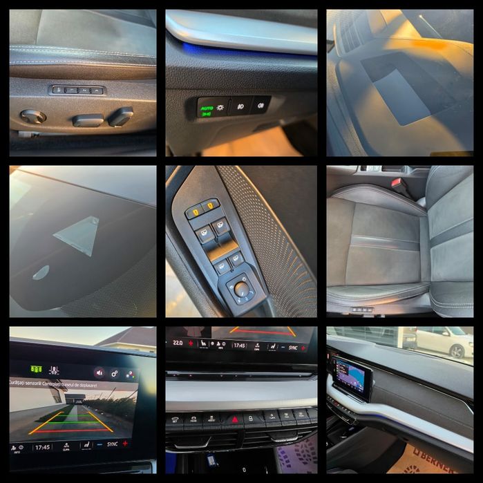 Skoda Octavia IV First Edition 2021 DSG 150CP Skoda Crystal Lighting Bord Virtual Tabletă Alcantara Jante 18" Cameră Scaune Electrice Climă 4 Zone E6