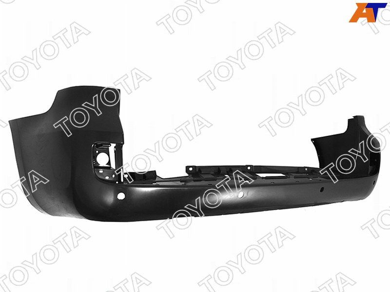 Бампер задний Toyota Land cruiser