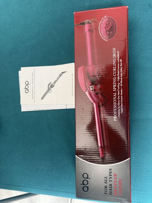 Profesional spring curling iron