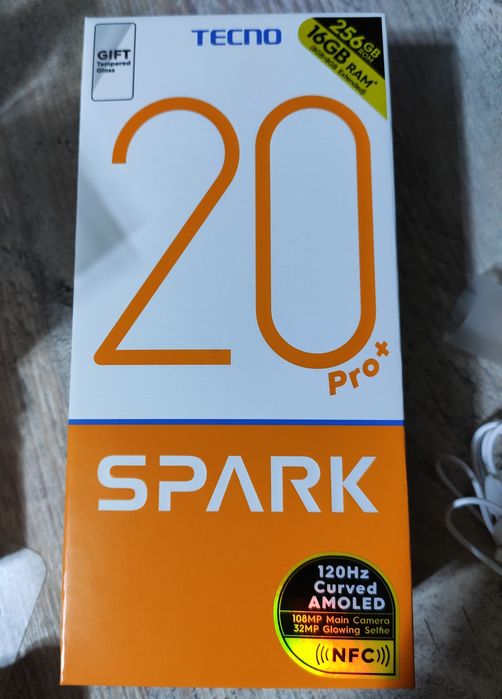 Наушники оригинал Tecno SPARK. НОВЫЕ