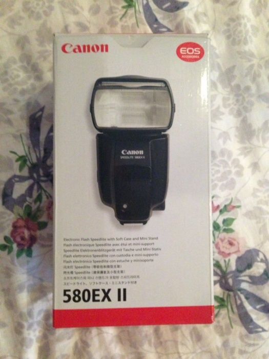 Вспышка Canon 580 EX2