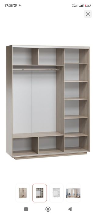 Шкаф купе шифонер