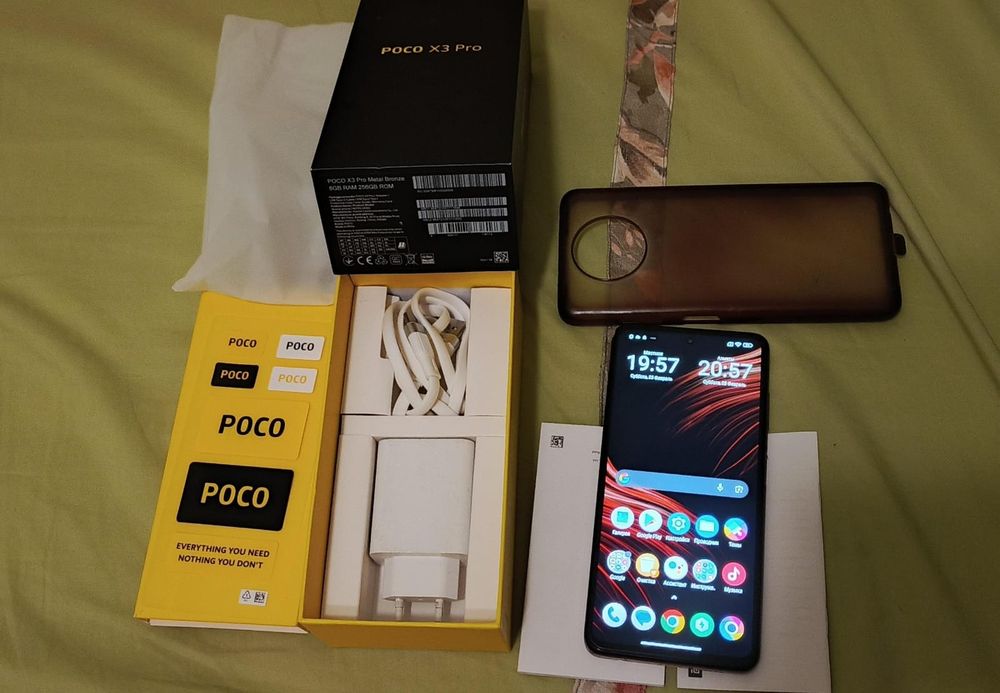 poco x3pro 8/256 состояние хорошее игравой