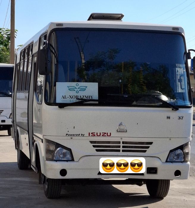 Isuzi avtobus dizelda