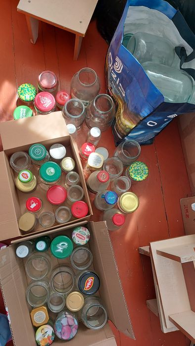 Банки стеклянные разные