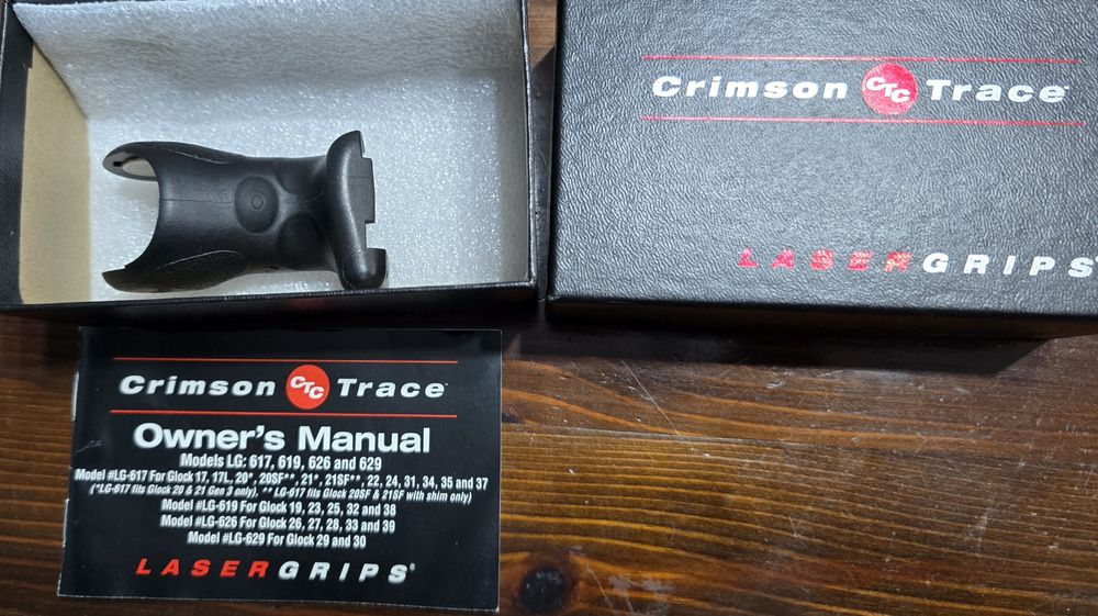 Crimson trace laser
