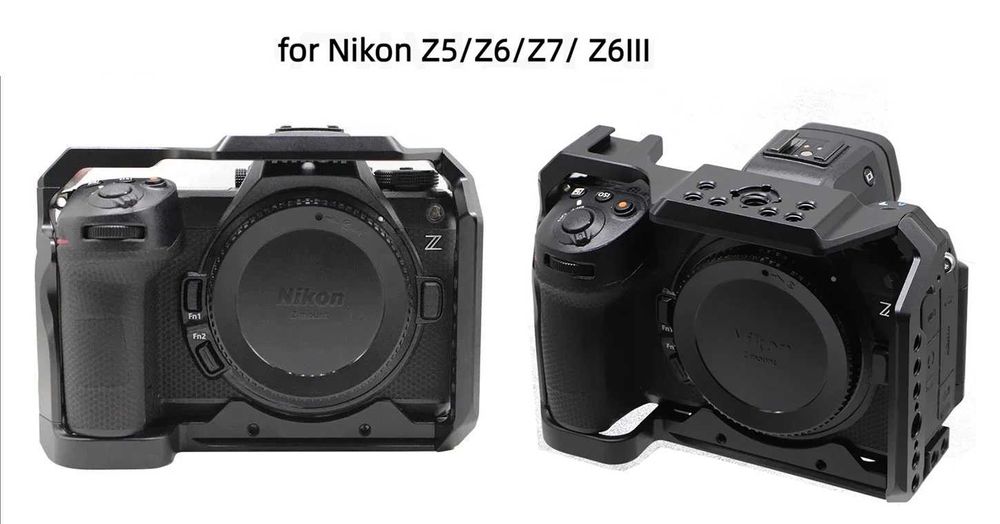 Алуминиева клетка за фотоапарати NIKON z5,z5II,z6,z6II, Z6III, z7,z7II