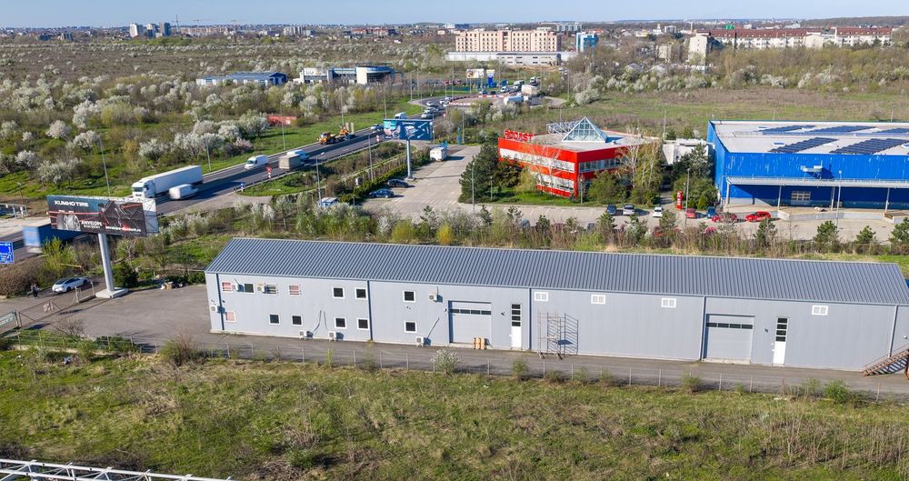 Hală Depozit + Birouri Otopeni Centura Nord | 1093 mp | Acces TIR Renovat.