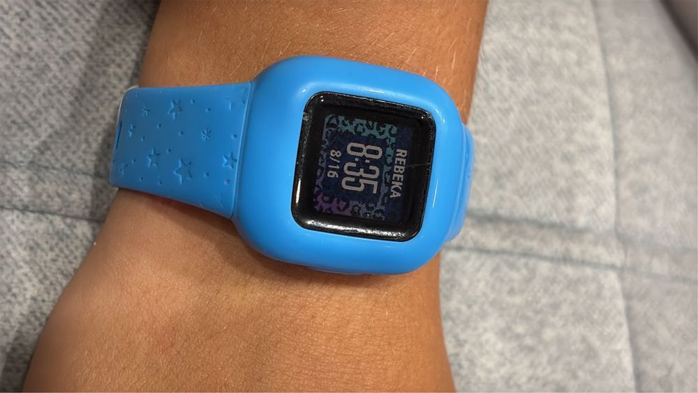 Ceas copii Garmin vívofit jr. 3 Blue Stars – stare foarte bună