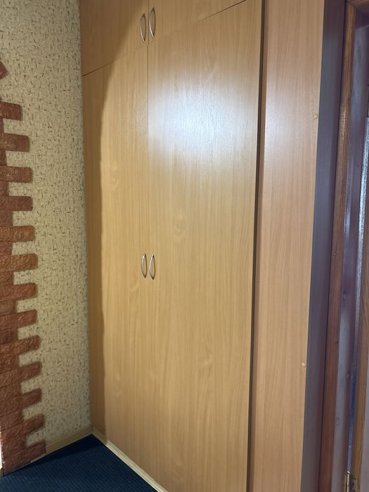 Плательный шкаф с антрисолью (орех) двухстворчатый