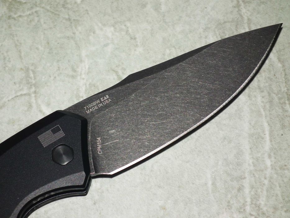 Briceag original Kershaw Launch 1 K-7100BW otel CPM 154 (Made in USA), nou, cutie