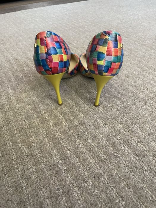 Pantofi piele, stiletto, Maccioni.