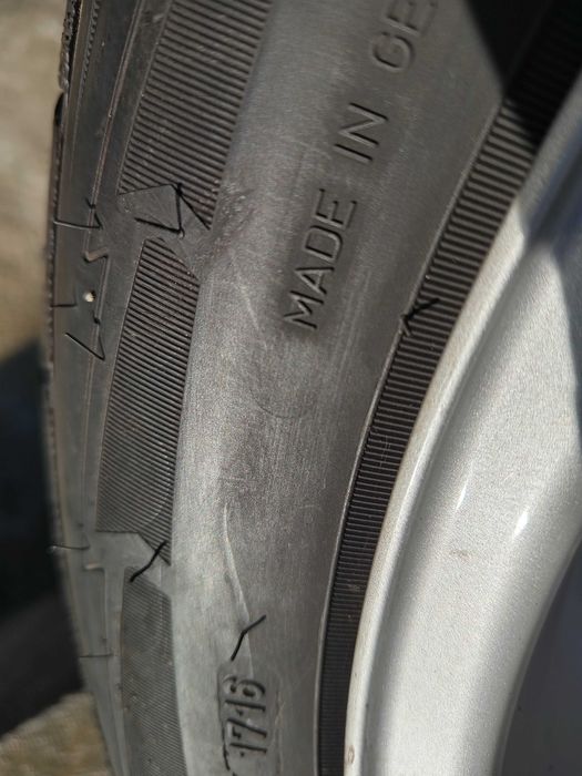 Джанти с гуми 205 60 16 за Ауди Фолксваген Шкода Сеат