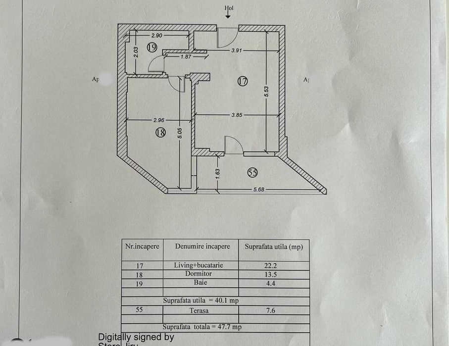 COMISION 0 - 2 camere - vedere mare -acces piscina -Meraki Mamaia Nord