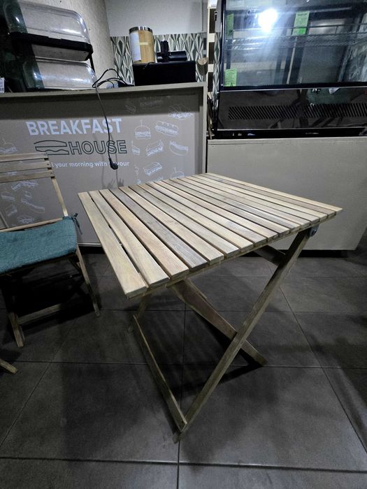Masa si scaune terasă / scaune tip bar