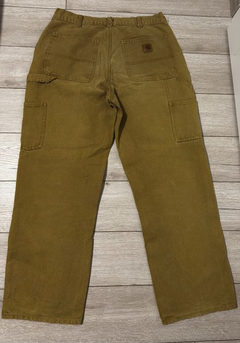 Carhartt Double Knee Work Pants Brown W40 L34 , negociabil