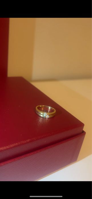 Кольцо с бриллиантами 750 пробы