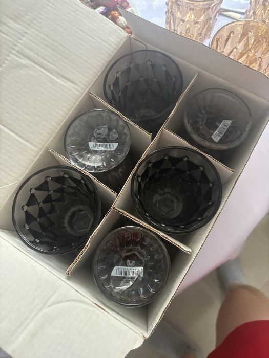 Бокалы по 500 тг