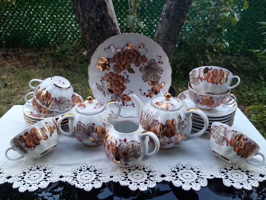 * Золотой виноград - ЛФЗ * - пълен сервиз за чай !