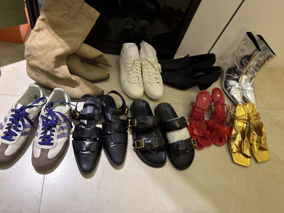 Massimo Zara adidas кожа