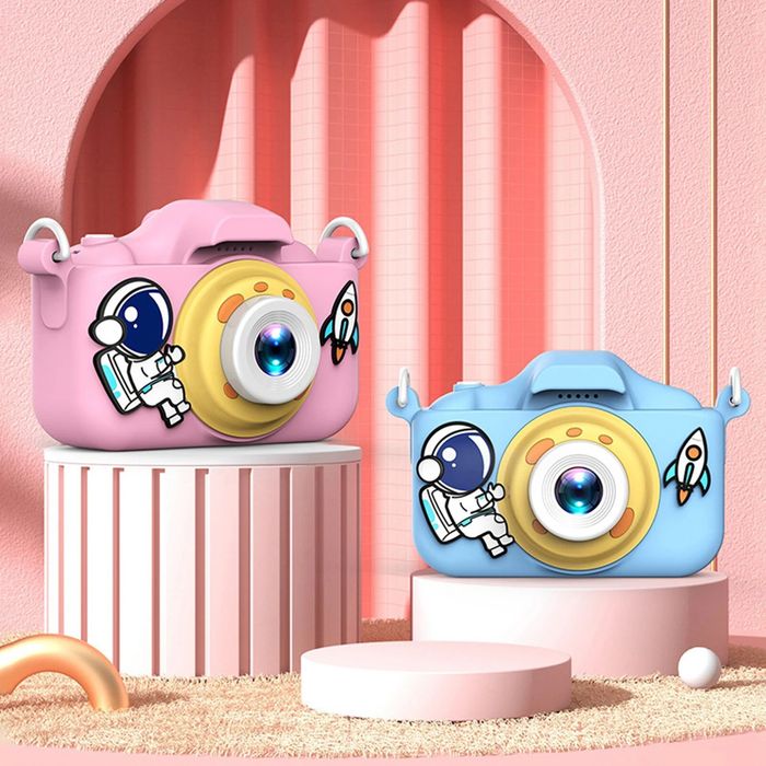 Дигитален детски фотоапарат/Дигитална камера за снимки и видео/Защита