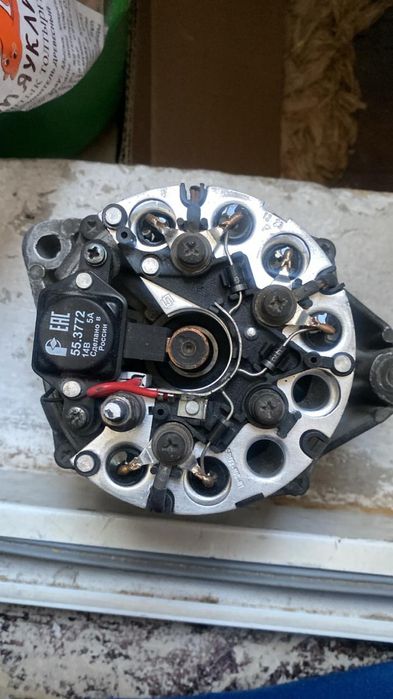 генератор ваз оригинал после ремонта новый деодный мост