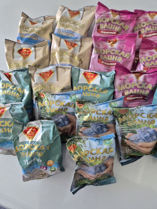 Морской  глины .