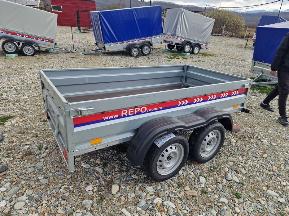 De inchiriat platforma auto 3,5t, 5m/2.1m remorca 750 kg basculabila