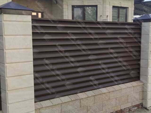 Забор жалюзи от производителя