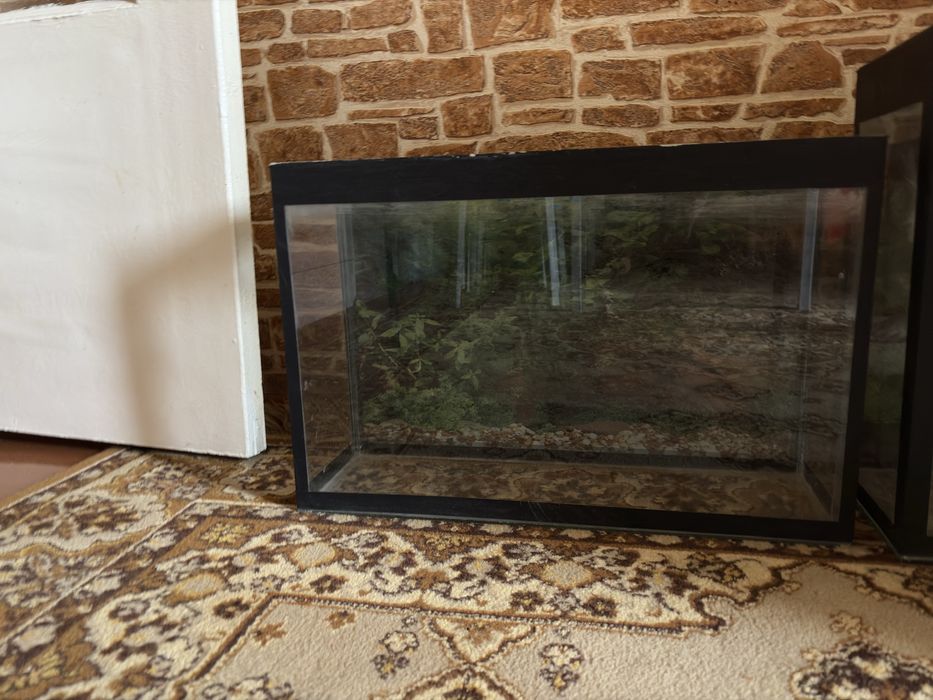 Аквариаум 2шт большой и маленький