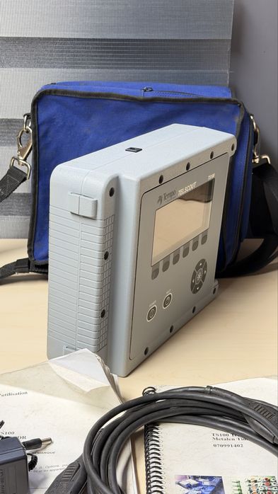 Reflectometru Tempo TelScout TS100 – tester cabluri telecom – kit complet- stare foarte bună