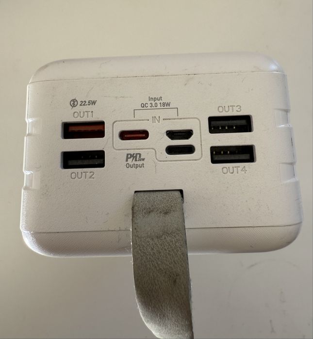 Powerbank / baterie externa Hoco 60.000mAh 222Wh maner lanterna afisaj