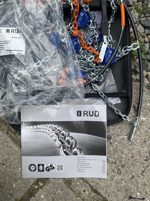 Rud вериги  за сняг меча стъпка 13- 15, цола