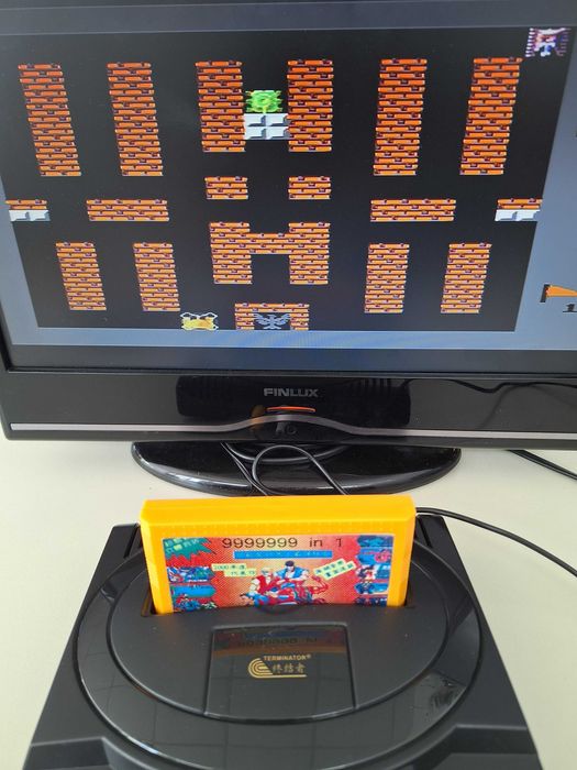 18 in 1, caseta discheta clasica cu joc pentru consola TV