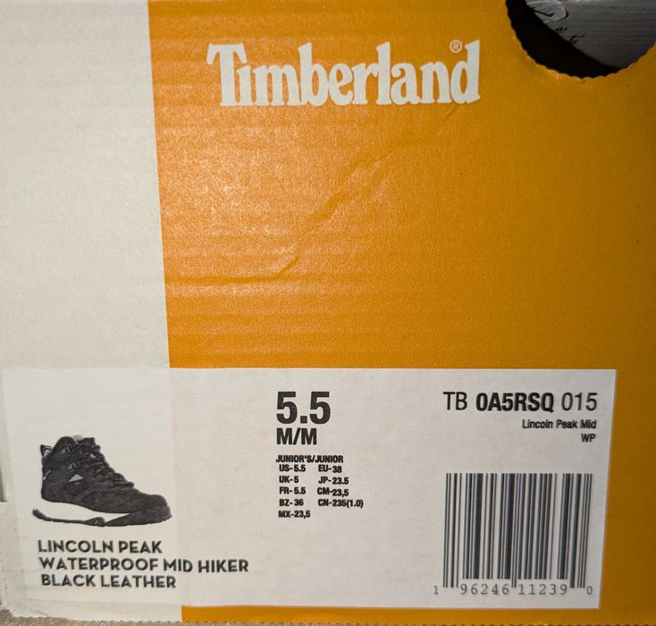 Tmberland Lincoln Peak Waterproof mid Hiker