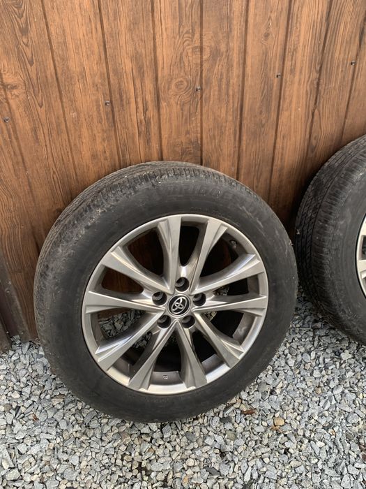 Jante originale Toyota RAV4 R18 cu anvelope de vară 235/55 R18