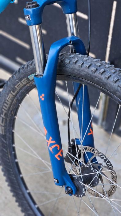 Cube Aim 2021 transformat în dirtjumper